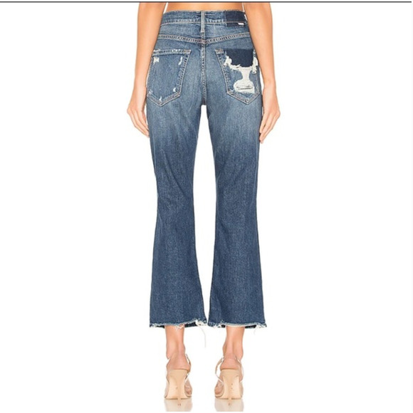 Mother Superior The Tripper Jeans in Your Treat or Mine Wash Denim Jeans Size 26 - Picture 2 of 16